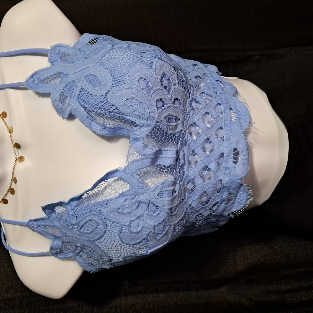 Periwinkle Lace Bralette